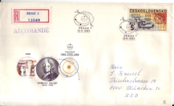 FDC 2692 - CZ 1985 04 009 ●